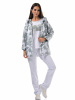 Ветровка хаки «Принт» | А+Б Коллекция